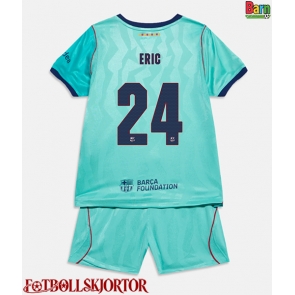 Barcelona Eric Garcia #24 Tredje Kläder Barn 2026-27 Kortärmad (+ Korta byxor)